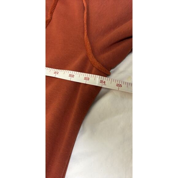 Soft Surroundings Size L Open Front Long Sleeve Cardigan Lagenlook Boho orange - Picture 8 of 9